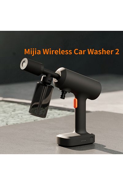Choice GRAY 2024 Original Mijia Wireless Car Washer 2 160L/h Large Water Volum Efficient Flushing High Pres