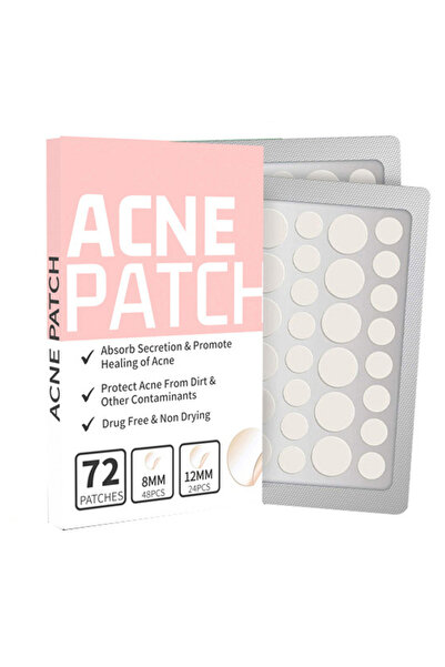 Choice 【الأكثر مبيعًا】 72 قطعة من لصقات إزالة البثور غير المرئية، مضادة لحب ا...