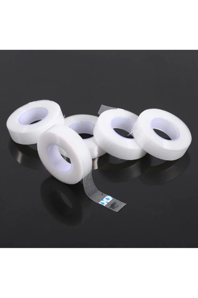 Choice1 5 لفات CNKESS 3/5 لفات شريط لاصق من البولي إيثيلين لتمديد الرموش، رقعة تحت العين، أشرطة العين للرموش G