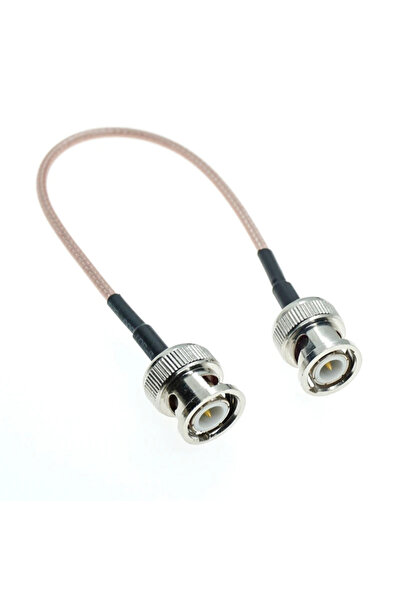 Choice3 50cm-20inch BNC male to BNC male plug Crimp Connector RG316 RF Pigtail Coax Coaxial Cable 50ohm Copp
