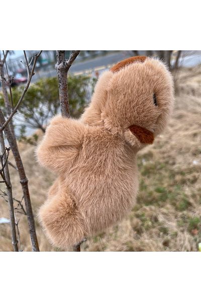 Choice Light Brown Animal Slap Bracelets Stuffed Animal Capybara Huggers Slap Bracelets Capybara Plush Toy