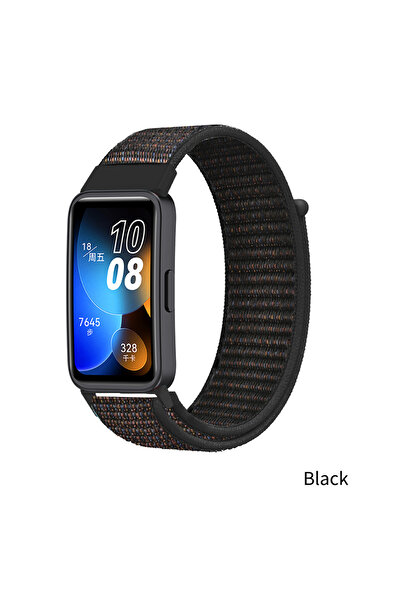 Choice حزام هواوي باند 7 أسود اللون لسوار 9/8/7 كوريا ملحقات الساعة الذكية حز...