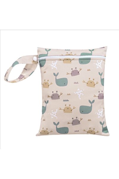 Choice حقيبة حفاضات محمولة صغيرة الحجم من إلينفانت SMT075-EF667، مقاس 18×25 س...