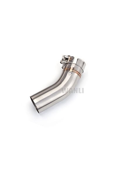 Choice ZX4R-ZX4RR Motorcycle Exhaust Escape Systems Modify Mddile Link Pipe Connection 51mm Muffler For Kaw
