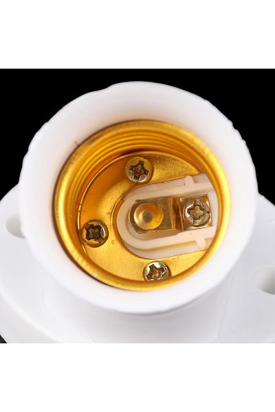 Choice onesize New Screw Lamp Base Diagonal Port Holder Socke Light Bulb 45 Degree E27 Socket Adapter