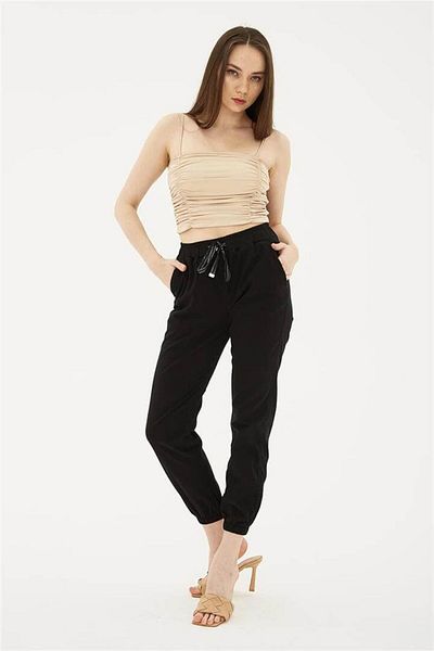 Fashion Friends 24y0009k1 Women's Leg and Elastic Waist Trousers