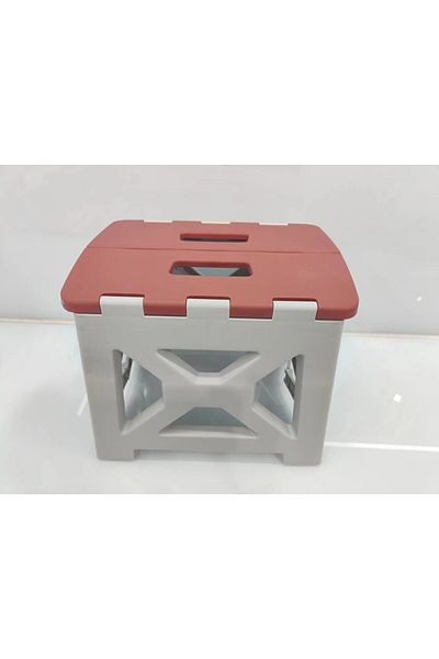 Choice red Portable Outdoor Portable Folding Stool for Home Use,multifunctional Shoe Changing, Simple and L