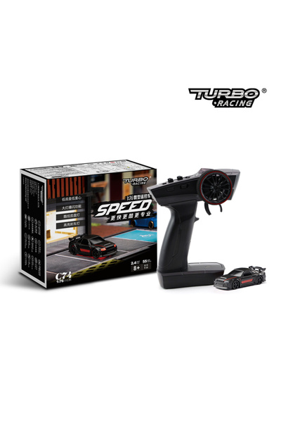 Choice سيارة سباق توربو C74 بمقياس 1:76، سيارة سباق مسطحة C71 C72 C73 C74 C75...