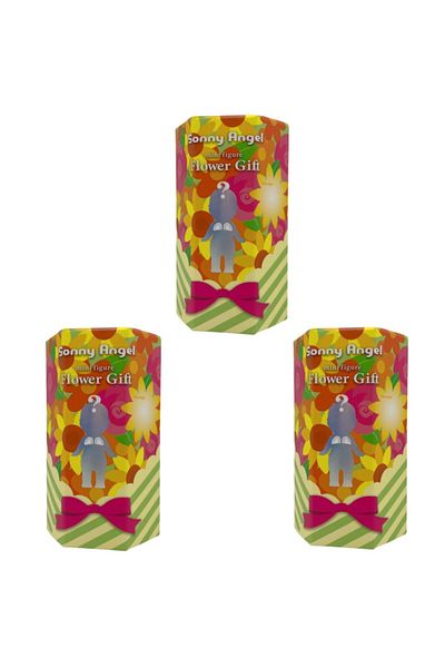 Choice random 3pcs New Sonny Angel Blind Box Flower Gift Series Mini Anime Figures Ornaments Dolls Fans Chi