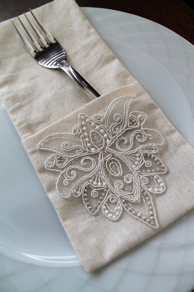 Emtory Home 6 Pieces Decorative Diamond Lacy Spoon Holder Serving Presentation