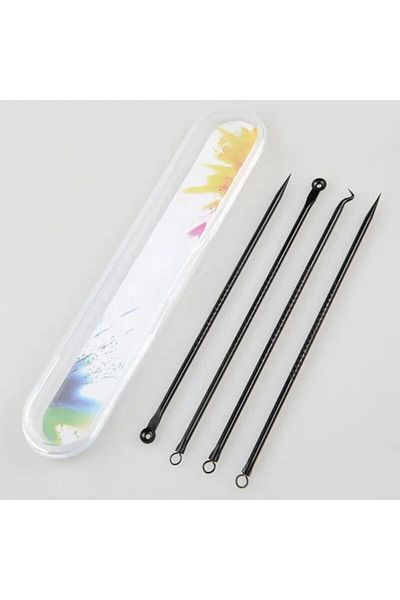 Choice Black Stainless Steel Beauty Needle Acne Needle Dual-purpose Acne Remover Acne Removing Acne Beauty