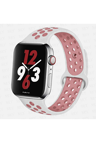 Choice 41mm 40mm 38mm S-M White pink 13 Silicone Sport Straps For Watch Band ...