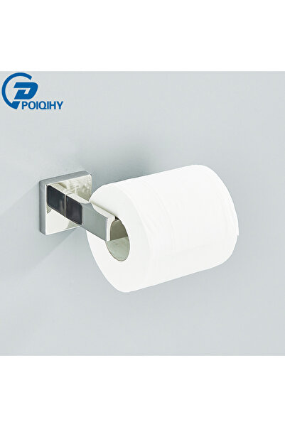 Choice حامل ورق التواليت من الفولاذ المقاوم للصدأ والكروم ملحقات الحمام ورف م...