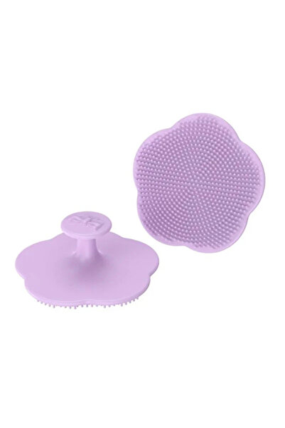 Choice ملحقات العناية بالطفل C68-B-purple مشط دهني لرأس الجنين للاستحمام للأطفال الرضع مشط ناعم لتنظيف شعر حديثي الولادة