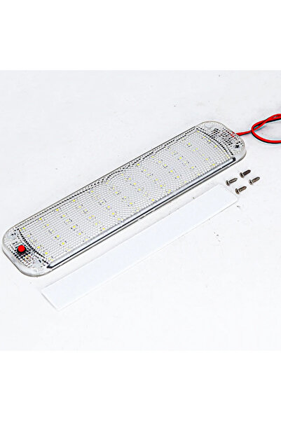 Choice شريط إضاءة داخلي للسيارة JX-3370 12 فولت 24 فولت 72 ليد مزود بمفتاح إض...