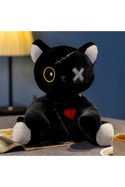 Choice 25cm C 25cm Mood Cat Plush Toy Tuffed Dark Series Gothic Lolita Stuffed Animal Plush Cat Plushie Bir