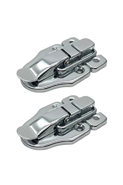 Choice 2 قطعة 2/10 قطع من أقفال صناديق المجوهرات الخشبية العتيقة، مزاليج الأدراج، حقائب السفر المزخرفة، قفل، مشبك كلاسيكي