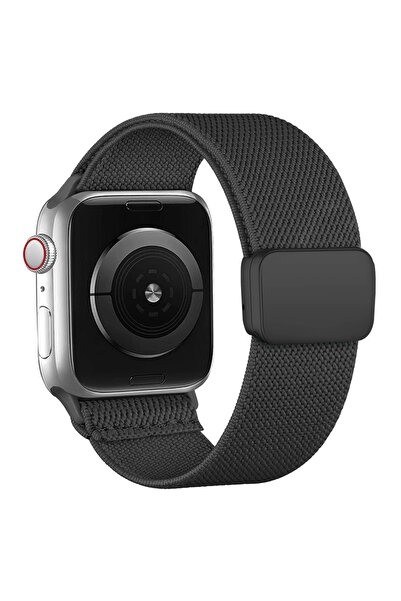 Choice 42 مم 44 مم 45 مم 49 مم حلقة مغناطيسية سوداء لسوار الساعة 40 مم 44 مم ...