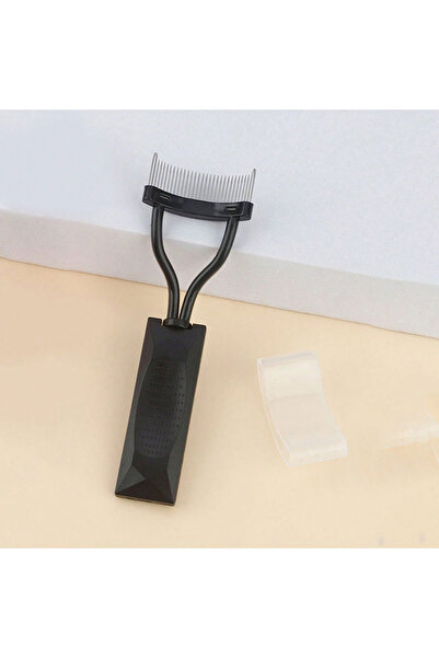 Choice مشط حواجب أسود من الفولاذ فائق الدقة من قطعة واحدة، مشط للرموش، أسنان ...