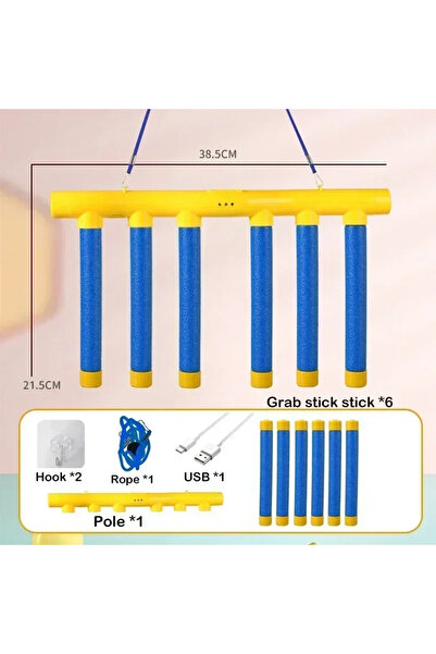 Choice لعبة تحدي العصي المتساقطة للأطفال لعبة التقاط العصي تدريب على رد الفعل...