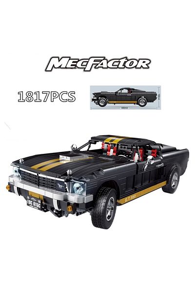 Choice No Box 1817PCS WLYX MOC Science and Technology Machinery Group Series 1965 Ford Mustang GT 350-H Sup
