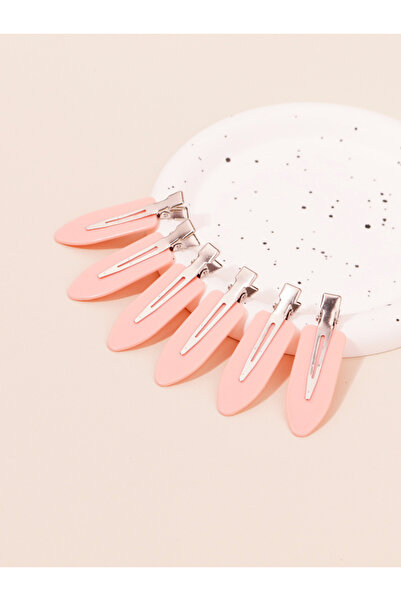 Choice chunseliuhaijia-6fen 6 قطع/مجموعة من مشابك الشعر بدون درزات، وأشرطة جانبية، ومكياج، ووجه