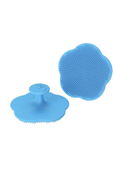 Choice ملحقات العناية بالطفل C68-B-blue مشط دهني لرأس الجنين للاستحمام للأطفال الرضع مشط ناعم لتنظيف شعر حديثي الولادة