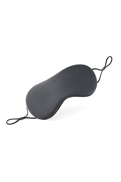 Choice قناع العين للنوم باللون الأسود على الطراز الكوري من الحرير الجليدي الد...