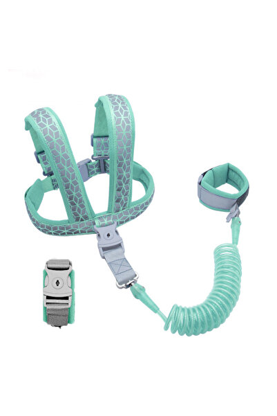 Choice 2 متر أخضر 2 في 1 أحزمة أمان للأطفال الصغار تمنع الضياع - رابط معصم مض...