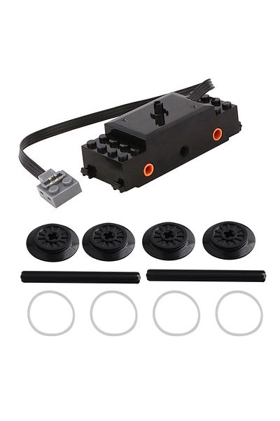 Choice 1 قطعة محرك مسار القطار 88002 MOC Power Functions Power Up Technical Speed Motor مكعبات بناء لـ