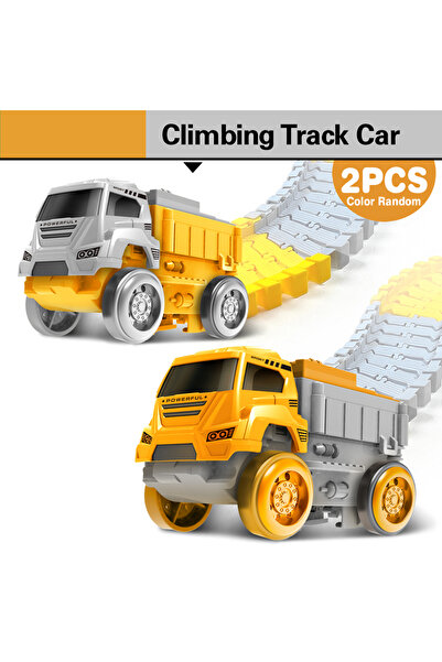 Choice3 قطعتان من لعبة سيارة GC للأطفال على شكل مسار تسلق سحري، سيارة هندسية،...