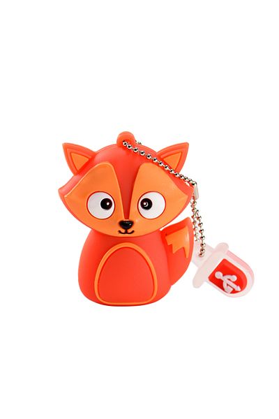 JASTER 32GB Fox Cute Cartoon USB Flash Drive 64GB Animal Penguin Pen Drive 32GB Cat Owl Memory Stick Lion P