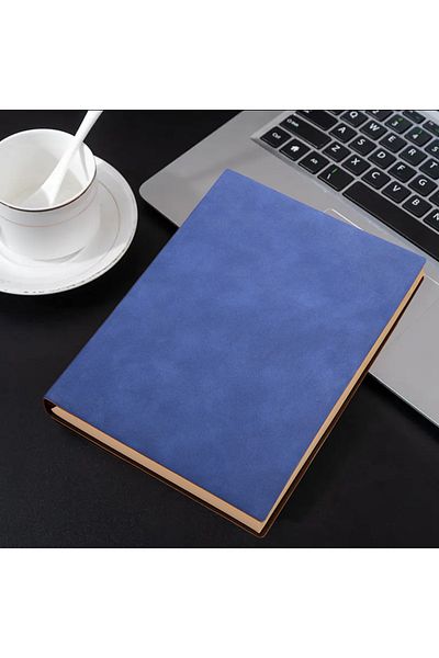 Choice A5 200pages Blue Thickened A5 Business Pu Notepad Sheepskin Student Stationary Notebook Lined Daily