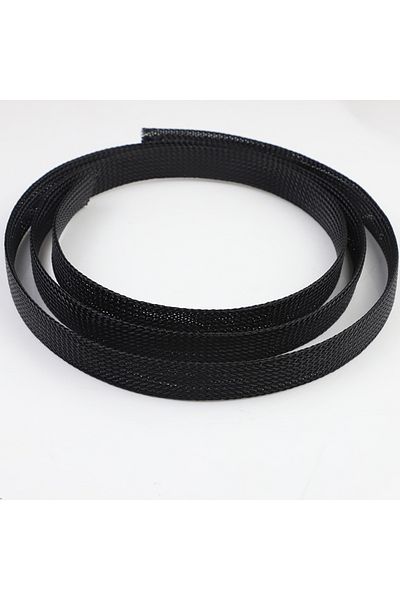 Choice 3m Wide 20mm Black 3m/9.85ft Pet Expandable Braided Sleeving Flexible Wire Mesh Sleeve Black For Tv