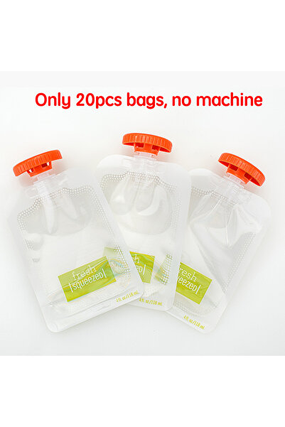 Choice 20 كيسًا فقط من PANGDUBE B aby محطة ضغط الطعام التكميلي للأطفال مع 10 ...