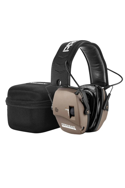 Choice حافظة بنية 036 من زوهان - واقيات سمع تكتيكية، سماعات رأس إلكترونية، مك...