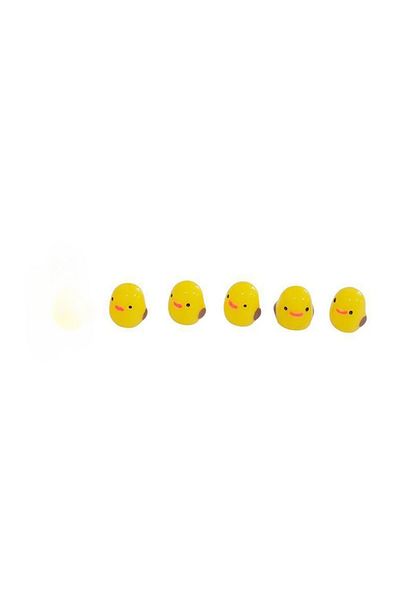 Choice B 5Pcs Cute Mini Ducks Car Interior Decoration Auto Rearview Mirror Dashboard Ornaments For Woman M.