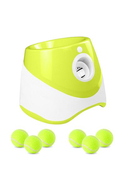 Choice Light Green Dog Tennis Ball Launcher Dogs Chase Automatic Toys Automatic Fun Interactive Machine Fun