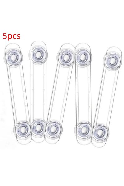 Choice Transparent 5pcs 3/5pcs Multi-functional Baby Child Safety Lock Drawer Refrigerator LockTransparen