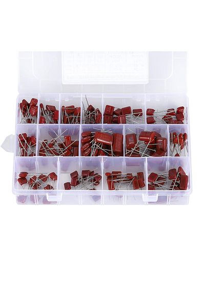 Choice 15 value*12PCS CBB Polypropylene Film 10nf-68nf 400V 630V Capacitors Assortment Kit 180PCS