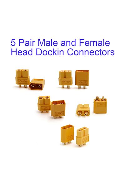 Choice 100pcs & Above Line Connector 1p 5 Set 5 Pairs Connector Xt60 Male Female Bullet Connectors Power Pl