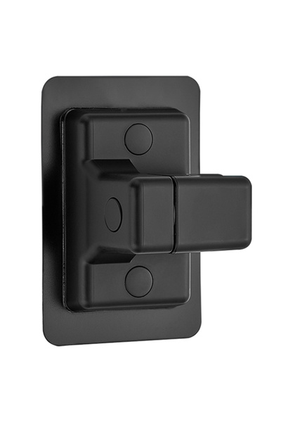 Choice حامل رأس دش أسود قابل للتعديل بزاوية 360 درجة، حامل رأس دش محمول عالمي...