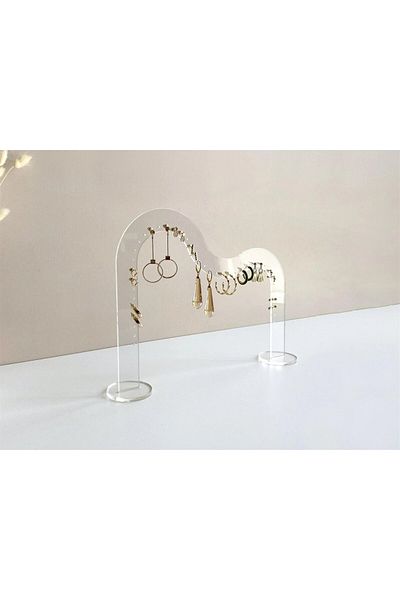 Choice Clear Acrylic Earring Holder | Earring Display Stand | Earring Organizer | Clear Acrylic Jewelry Sta