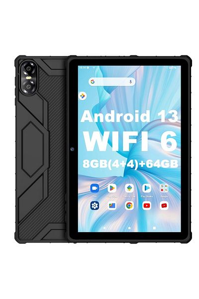 Choice Tablet With Case PRITOM 10 Inch Android 13 Tablet, 8(4+4)GB+64GB 1TB Expand, WiFi 6, Dual Box Speake