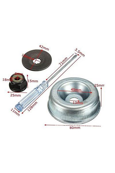 Choice Gardening Machine Lawnmower Blade Trimmer Head Adapter Kits Repair Replacement accessories for Tr...