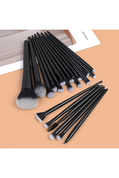 Choice1 مجموعة فرش مكياج من بلاك مانج، مكونة من 20 قطعة، لمستحضرات التجميل، كريم الأساس، بودرة الخدود، ظلال العيون، فرشاة مكياج الشفاه