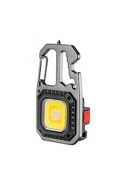 Choice Silver Body Mini Flashlight Keychain Light 1000 Lumens Bright Rechargeable Small Led Keychain Flashl