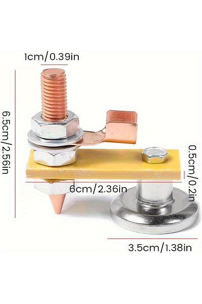 Choice Metalworking Magnet Head Magnetic Ground Clamp Metal Plate Welding Support Tool Accessories