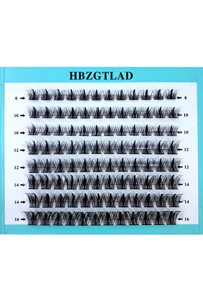 Choice مزيج 0.07 مم D K1 HBZGTLAD مجموعات رموش مجزأة جديدة D Curl مزيج الطول ...