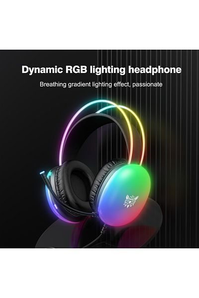 Choice black ONIKUMA X25 Gaming Headset With Microphone For PS4 PS5 Xbox One PC Wired Game Headset With RGB